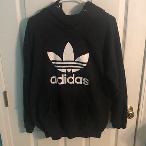 Adidas black sweatshirt